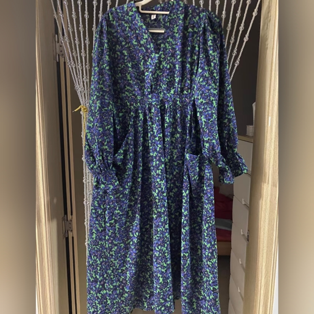 Floral Long Sleeve Dress